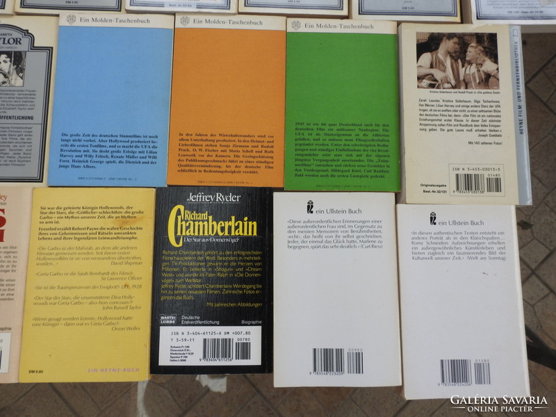 Színészek élete - német nyelven Heyne Filmbibliothek / Ein Molden - Taschenbuch : Curt Riess Das gab