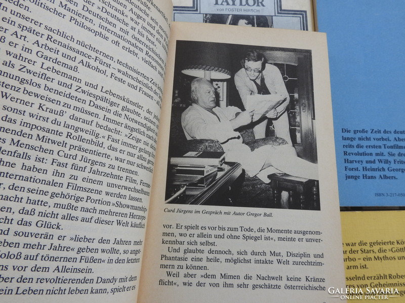 Színészek élete - német nyelven Heyne Filmbibliothek / Ein Molden - Taschenbuch : Curt Riess Das gab