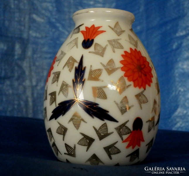 Zsolnay rare painted vase