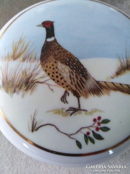 Fácános porcelán tároló - LYNN CHASE design