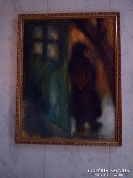 Gyula Bakányi painting 70 x 55 cm
