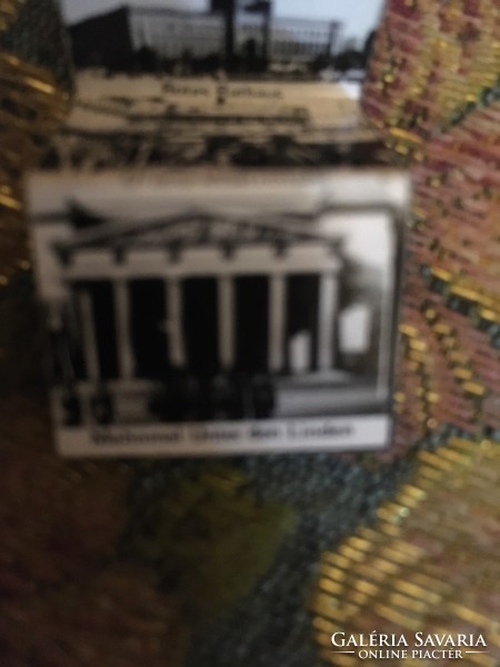 Special miniature book pin Berlin leporello