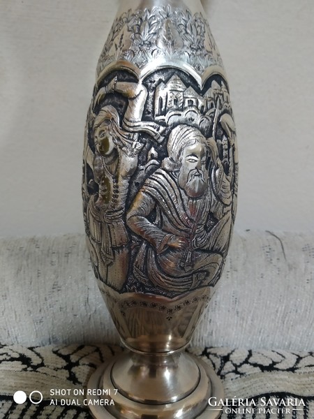 Antik perzsa ezüst váza (Iszfahán) (kuriózum)