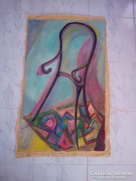 Gyula Bakányi painting 90 x 60 cm