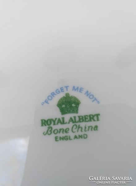 Royal Albert forget-me-not pattern coffee set
