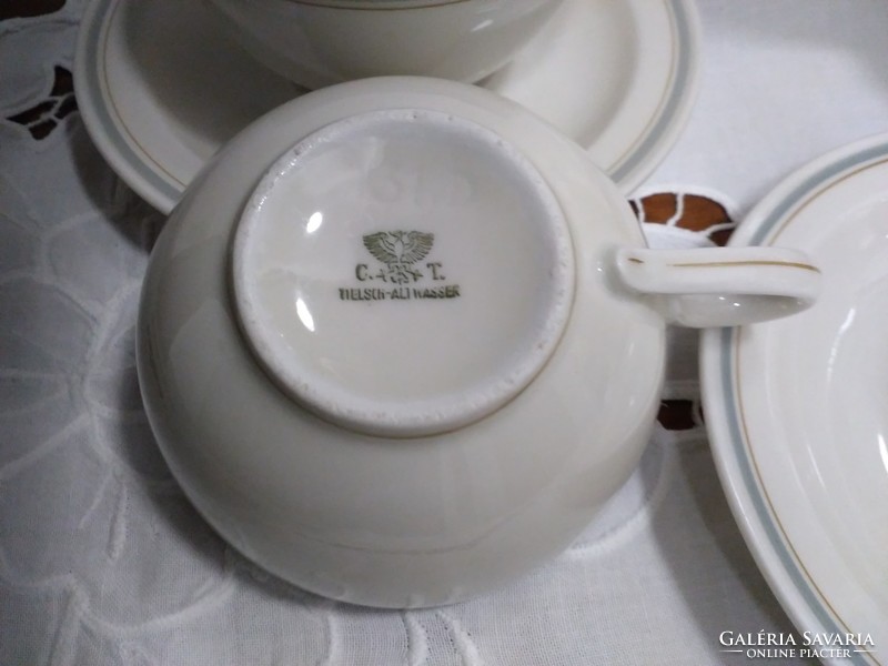 Ct Altwasser tea cups with spout from 1934