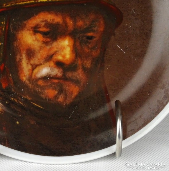 1E108 Rembrandt Seltmann porcelán falitányér 19 cm