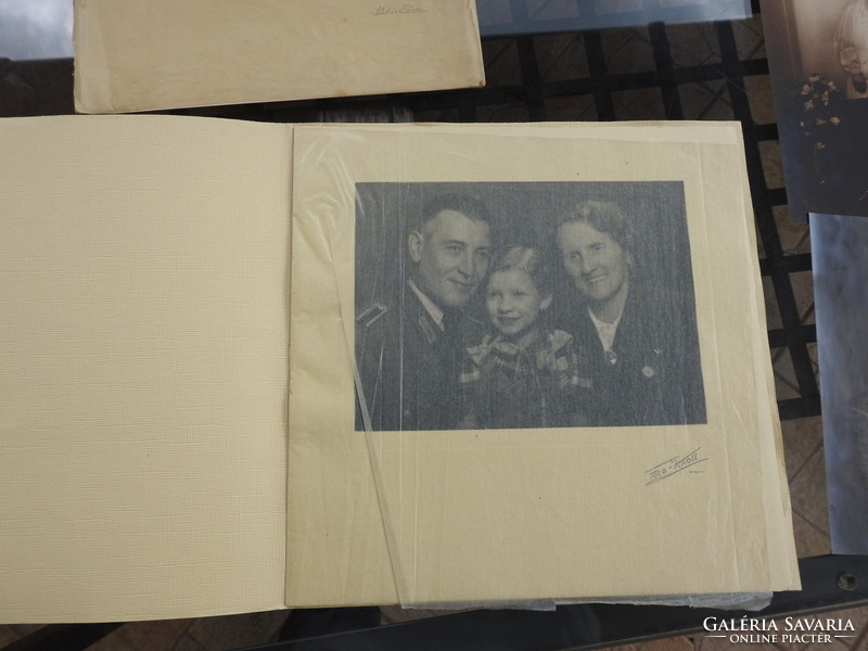 Antik német családi fotók
