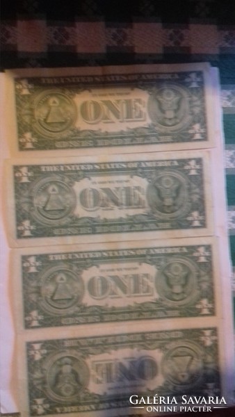 Papir penz.USA DOLLÁR.1935.certi. kék  állami pecsét 1.dollár