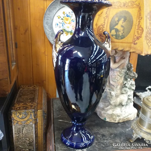 Nagyméretű Alt Wien Ausztria,Austria Josef Strnact Jonior Porcelán  Váza.55 cm