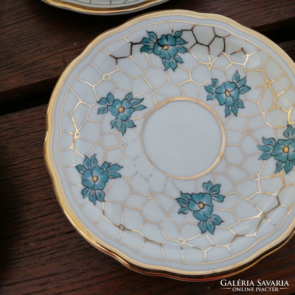 Orbán Gizi marked German porcelain tea and coffee set