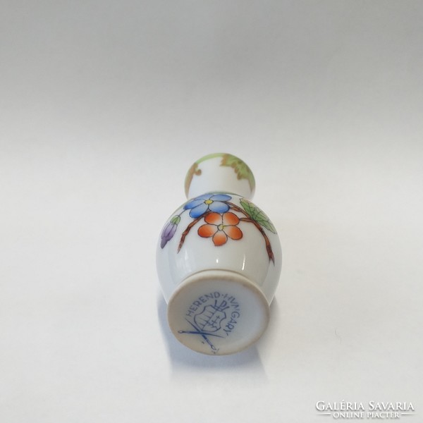 Herendi Viktória Mini Porcelán Váza 6.5 cm