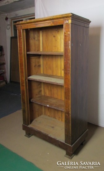 Antik Bieder könyves szekrény