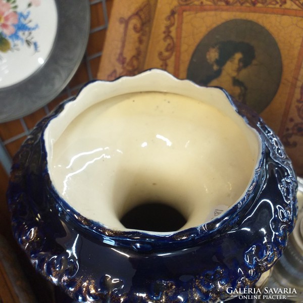 Large alt wien austria, austria josef strnact jonior porcelain vase. 55 Cm
