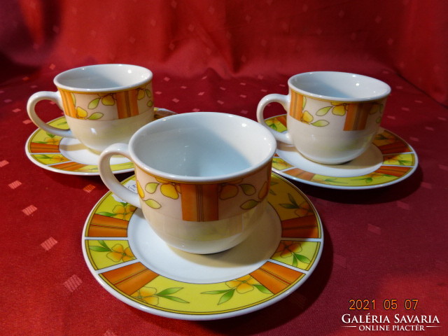 Domestic samoa porcelain teacup + placemat. He has!