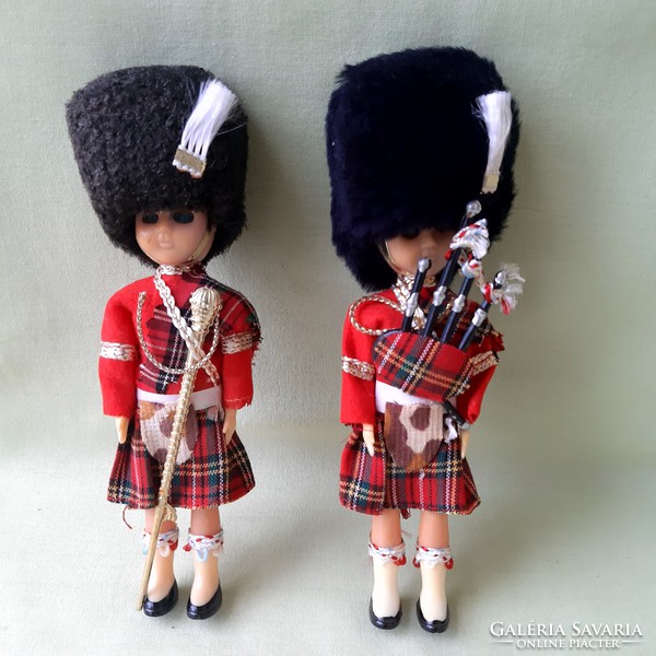 Scottish bagpipe, baby bear (2 pcs)