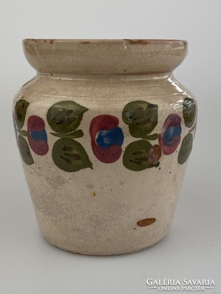 Ceramic small silk / jar