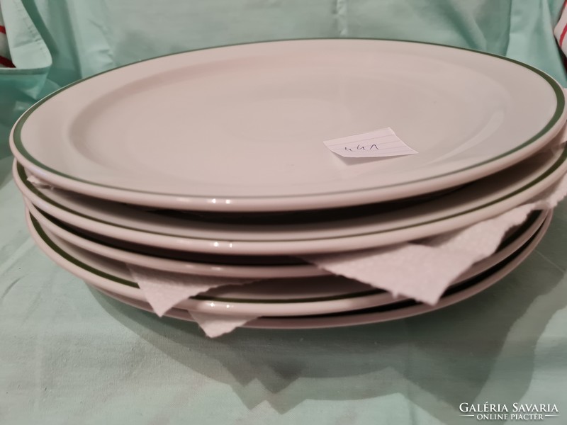 Flat plate 5 pieces green 28 cm