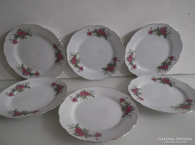 Plate - 6 pcs - marked - Chinese - porcelain - 18 cm - flawless