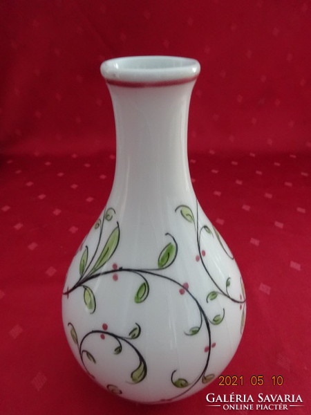 Portuguese porcelain vase, hand painted, height 18 cm. He has!