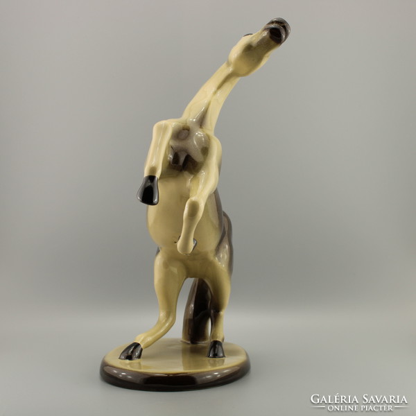Horse statue, vintage porcelain horse statue