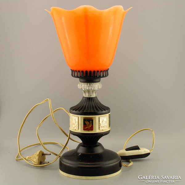 Old table lamp, vintage table lamp