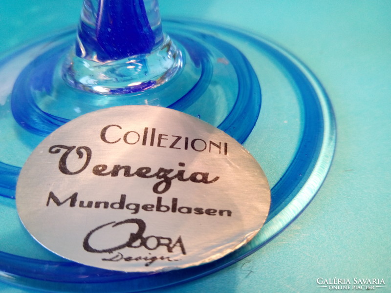 Collezioni Venezia Odora jelzett eredeti design üveg pompás kínáló  párologtató illatosító kehely