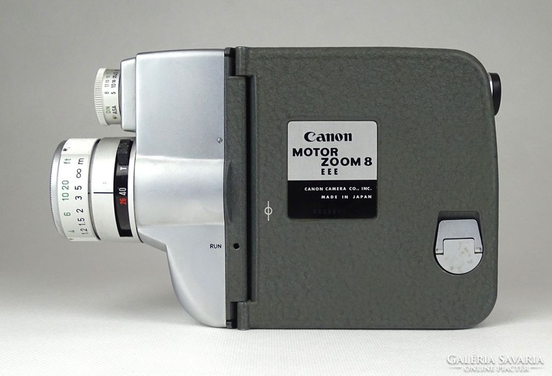 1E469 Retro Canon motor zoom 8 EEE japán 8 mm kamera