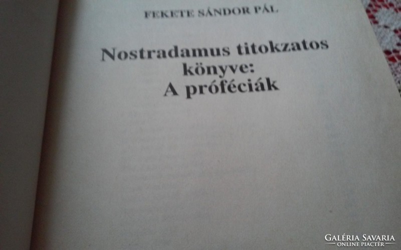Fekete Sándor Pál :NOSTRADAMUS (1991)