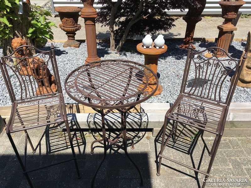 Garden bar set - (1 table + 2 chairs)