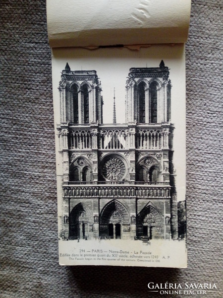 Képeslap (Párizs, Notre Dame)