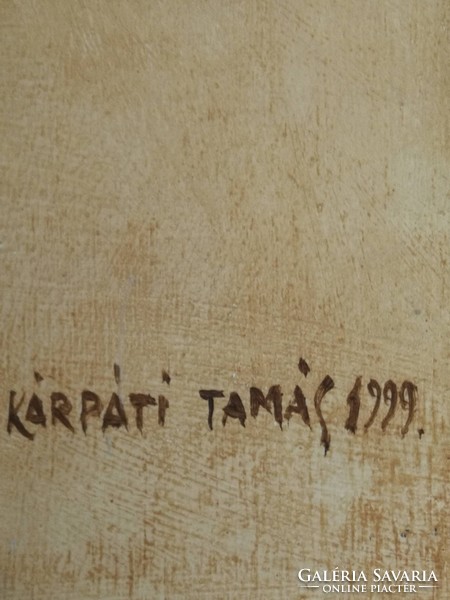 Picture of Tamás Kárpáti oil