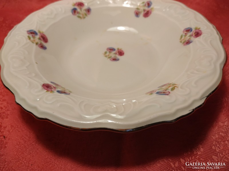 Antik porcelán tányér