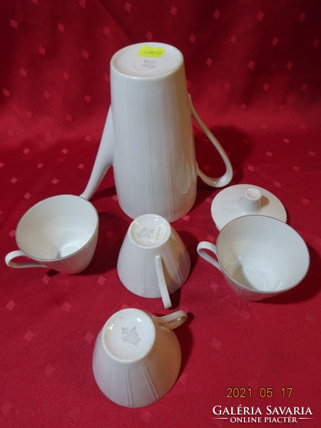 Winterling bavaria german porcelain, white tea set for four people. He has!