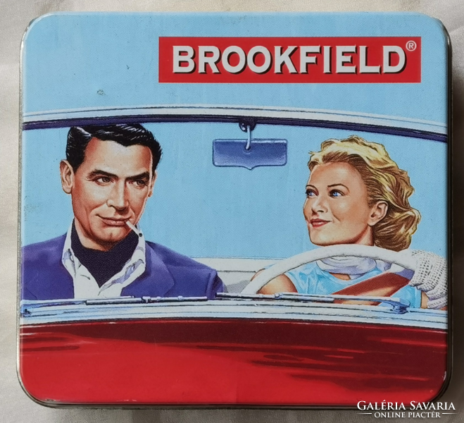 Régi Brookfield fém cigarettás doboz az 50-es évekből