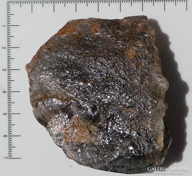 Természetes, sötét Morion Füstkvarc mintadarab. Nagy méretű gyűjteményi ásvány, dísztárgy. 120gramm