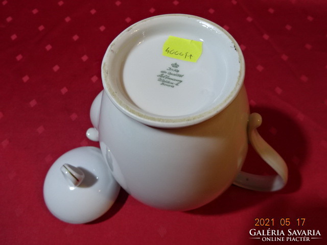 Inca seltmann weiden bavaria german porcelain teapot. He has!