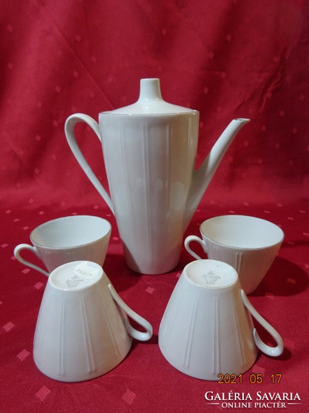 Winterling bavaria german porcelain, white tea set for four people. He has!