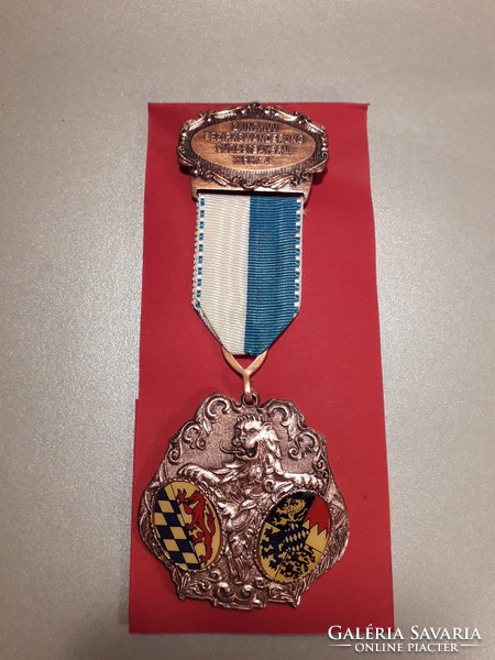 Good large size vintage German achievement tour pendant medal badge badge different cities years