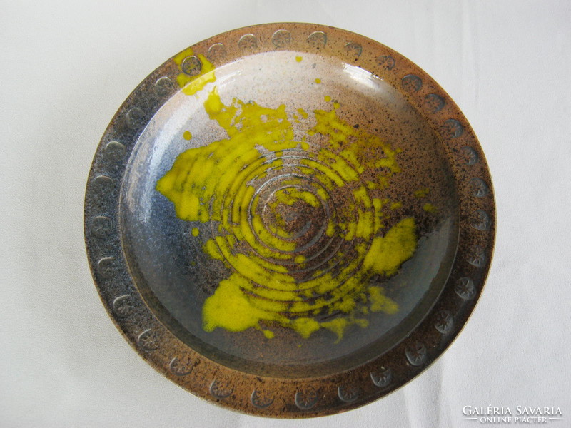 Sarkadi ceramic wall bowl
