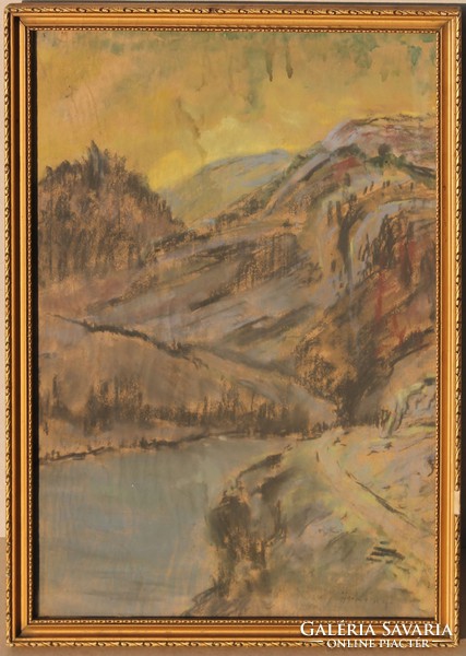István Örkényi: mountain landscape