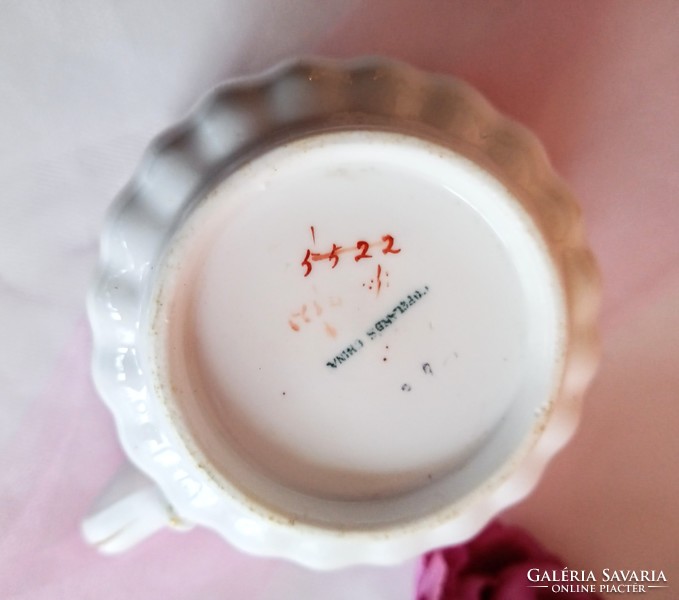 Antique copeland porcelain cup 7.5X6.2Cm