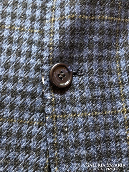 Original vintage pierre cardin plaid wool jacket
