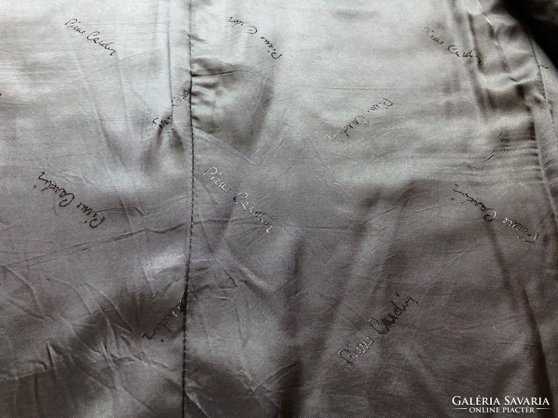 Eredeti vintage Pierre Cardin kockás gyapjú zakó