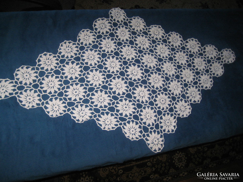 Crochet tablecloth 105 x 60 cm