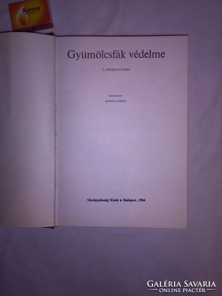 Jenser Gábor: Gyümölcsfák védelme - 1984