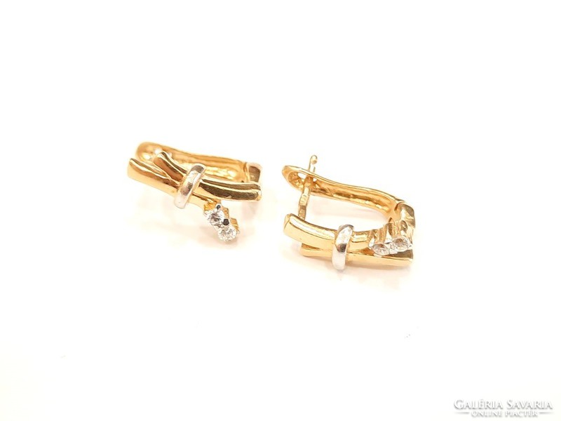 Gold earrings (goat-au80039)