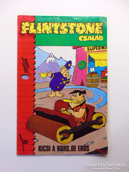 1990  /  Flintstone család  /  SZÜLETÉSNAPRA! Eredeti, régi képregény:-) Ssz.:  18091