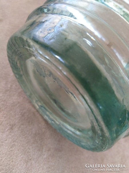Cserép hangulatú, újrahasznosított üveg kaspó