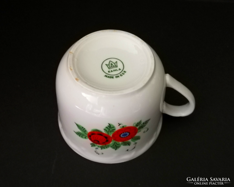 Retro german kahla porcelain cocoa mug